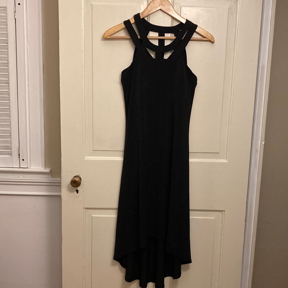 Cupio High Low Stretch Sleeveless Strappy Dress, size XS